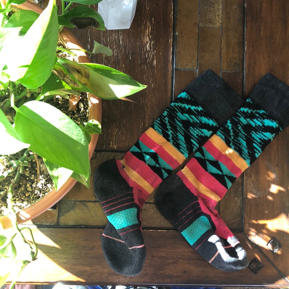 Stance socks geometric retro stance socks